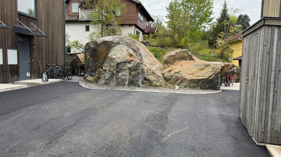 Betong-projekt i Lidingö