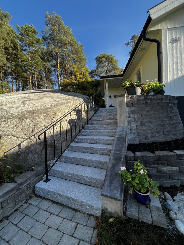 Betong-projekt i Lidingö