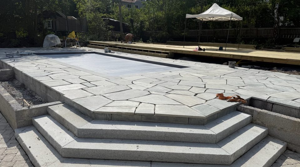 Betong-projekt i Lidingö