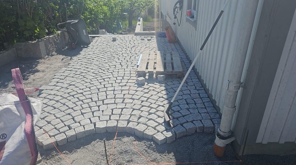 Betong-projekt i Lidingö