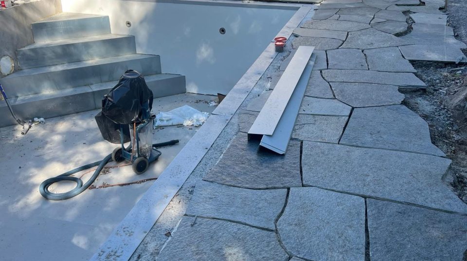 Betong-projekt i Lidingö
